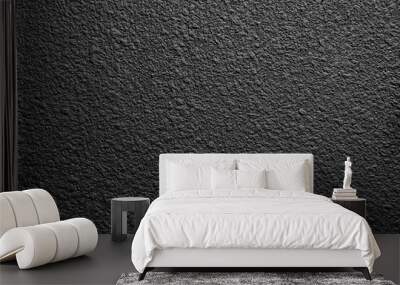 Black background  cement texture with natural pattern for dark concrete background. Wall mural